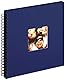 walther design Fotoalbum blau 30 x 30 cm Spiralalbum mit Cover-Ausstanzung, Fun SA-110-L