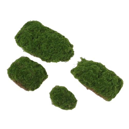 FUNOMOCYA Preserved Moss Stones Decorative Faux Moss for DIY Projects Seasonal Decorations