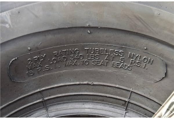 Ocelot P322 Rear 22x11-8 ATV Tires 2-Ply Rated Durable, Off-Road Performance, Tubeless, Non-Directional Tread, 22-inch Knobby Sport 22x11x8 UTV Tires for Dirt, Grass, and Gravel