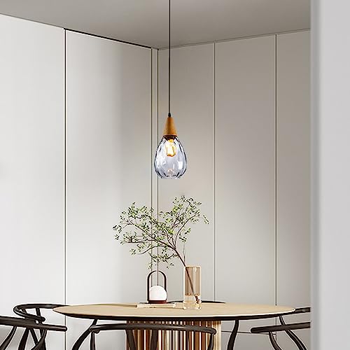 Mini candelabro de gota para mesita de noche en salón de diseño moderno 4