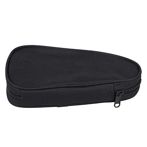Bolsa de herramienta ovalada negra para motocicleta en nylon para Harley Dyna Softail Touring Electra Glide Road King miniatura 1