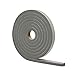 MD 02238 1/4-Inch X 1/8-Inch X 17-Feet High Density Foam Tape with Adhesive Closed Cell, Gray