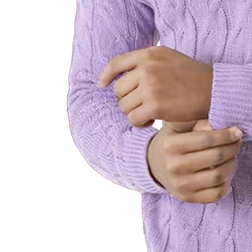 Mens High Neck Long Sleeve Mock Turtleneck Classic Raglan Sleeve Pullover Waffle Textured Knitted Sweaters2