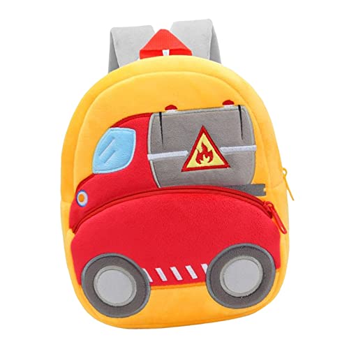 Hailong Ming Mochila Infantil com de Desenho para Livros em Idade Pré-escolar, Caminhão tanque de óleo