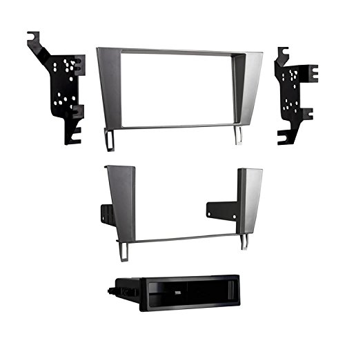 Metra 99-8161S Double DIN Dash Kit for Select 2002-2010 Lexus SC430 Vehicles (Silver) by Metra - Used condition - US$26.41