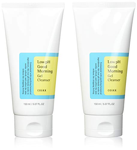 COSRX Low Ph Good Morning Gel Cleanser 150ml, 2 Pack - Oil Control