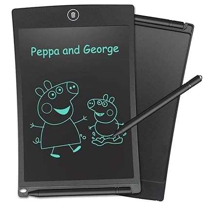 LCD Writing Tablet, 8.5 inches Screen, Ultra Slim Digital Drawing Pad with Stylus, Black-picture-25