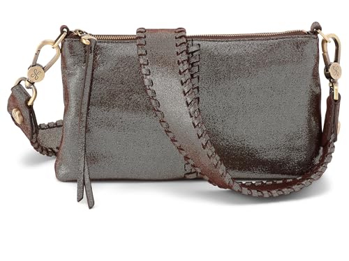 Image of HOBO Darcy Leather Convertible 3-in-1 Crossbody Bag with Removable & Adjustable Strap, Exterior Phone Slip Pocket