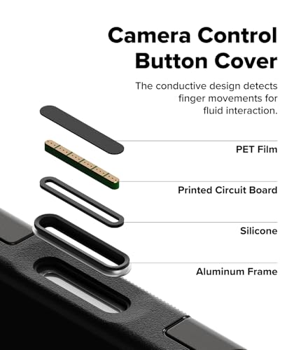 Image of Ringke Alles for iPhone 17 Pro Max Case Back Cover [Strong Magnet] [Built-in Kickstand] Shockproof Protection Bumper with Adjustable Angle Stand Compatible with Magnetic Accessories - Gun Metal