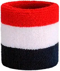 Munhequeira Esportiva Macia 8 Cm Absorve Suor 01 Unidade