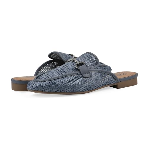Image of WHITE MOUNTAIN Women's Bobbin Open-Back Slip-On Loafer