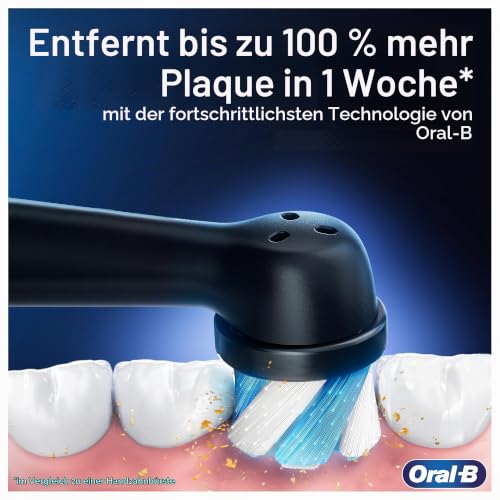 Oral-B iO Series 9 Special Edition, elektrische Zahnbürste, mit Bluetooth, 7 Putzmodi, 1 Reiseetui, 1 Tasche, Aquamarin – Ansicht 2
