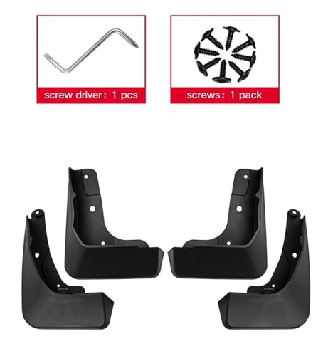 Guardabarros para Yaris GR y Cross que evitan manchas de barro y daños en ruedas 4