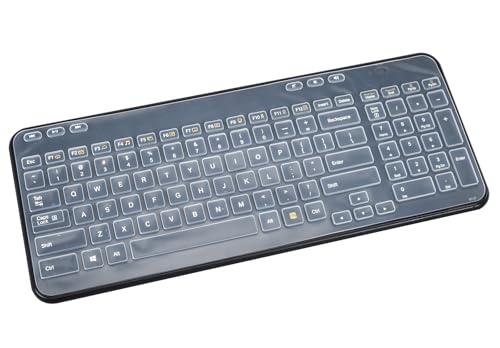 Protector de Teclado para Logitech MK360 K360 Transparente miniatura 1