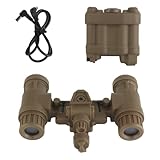 WoSporT AN/PVS31タイプ ダミーナイトビジョン(レンズ発光モデル) Tan