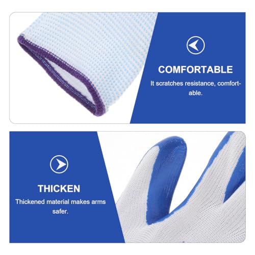 Mikikit 2 Paar Anti-biss-handschuhe Handschuhe Zum Umgang Mit Tieren Bissfeste Tier Beißen Katze Biss Proof Frettchen Hundebiss Pvc Kosmetik