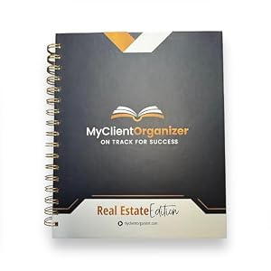 MYCLIENTORGANIZER Real Estate Edition 2023 A5 Real Estate Planner Organizer