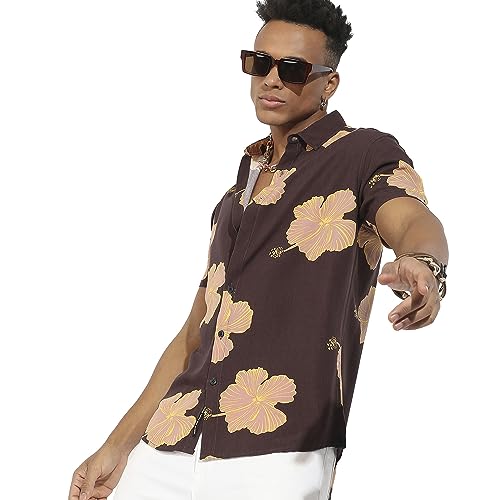 Image of Campus Sutra Men's Regular Fit Shirt