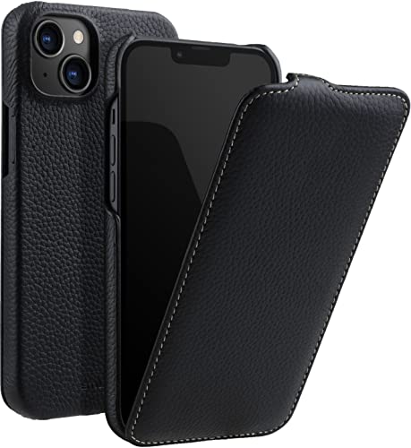 Coque iPhone 14 Plus StilGut clapet vertical anti rayure et choc