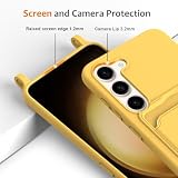 xinyunew Etui ze smyczką na telefon komórkowy Samsung Galaxy S23 Plus, etui na telefon komórkowy ze sznurkiem do zawieszenia, silikonowe etui z paskiem [regulowane] [zdejmowane], etui na szyję z