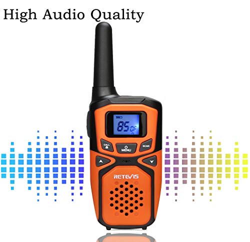 Retevis RA615 Walkie Talkie, PMR446 LPD Licentievrij, 85 Kanalen, VOX 10 Oproeptonen,LCD-Ccherm met… - Image 4