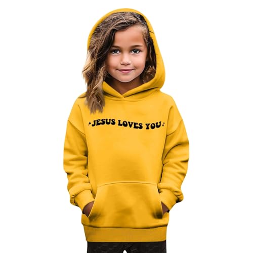 Sweatshirt Kids Long Sleeve Fleece Trendy Hoodies Graphic Cute Hooded Sweatshirts Preppy Fall Pullover Top With Pocket4