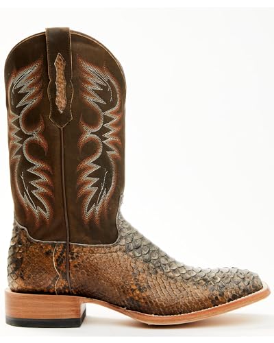 Cody James Men's Python Exotic Western Boot Broad Square Toe - Asr21-212