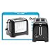 Dualit 2 Slice Lite Toaster | 1.1kW Toasts 60 Slices an Hour | Polished with High Gloss Black Trim | Bagel & Defrost Settings | 36 mm Wide Slots | 26205 Dualit 2 Slice Lite Toaster | 1.1kW Toasts 60 Slices an Hour | Polished with High Gloss Black Trim | Bagel & Defrost Settings | 36 mm Wide Slots | 26205