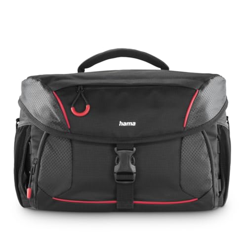 Hama Phoenix 170 Étui Pochette Appareil Photo Noir, Rouge, Moderne