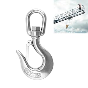 Helweet Drehbarer Kipphaken Edelstahl g54ew