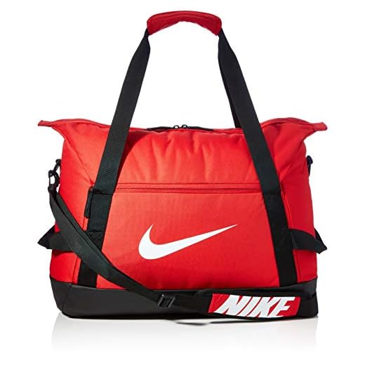 Nike NK Acdmy Team S Duff - Sp20 Gym Bag, Unisex Adulto, University Red/ Black/ White, MISC
