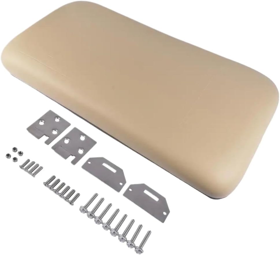 Front Seat Bottom Replacement Compatible with EZGO Medalist TXT 1994 2013 Tan Color with Hardware