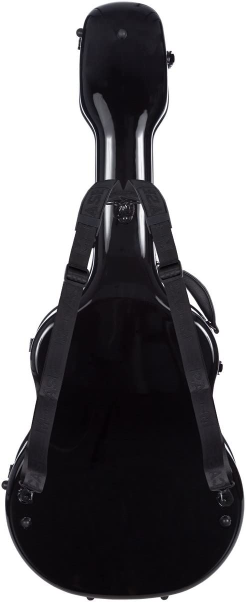 M-Case Gitarrenkoffer für Klassische Gitarre 39” - 4/4 Fiberglass Ultra Light schwarz