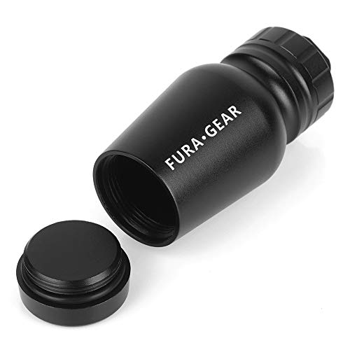 Ajcoflt Cilindro de cápsula de sobrevivência de recipiente de armazenamento selado de liga de alumín