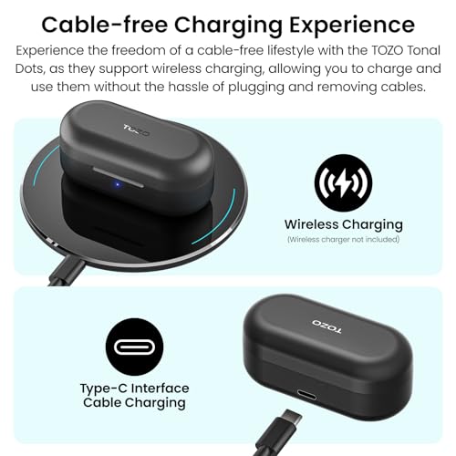 Tozo T1214 T12 (Compact Ergonomic Edition) Wireless Earbuds Bluetooth 5.3 Headphones thumb #4