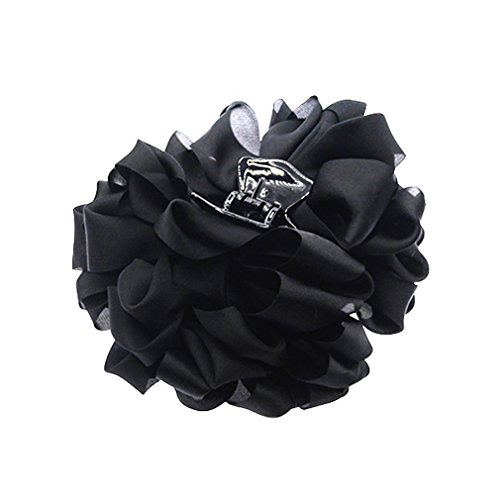 Pidoudou KKY001 4 Pcs Large Silk Flower Bow Hair Claw Jaw Clips thumb #7