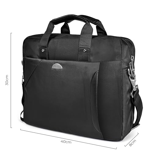 Image of KARA Unisex Nylon Vertical Messenger Bag for iPad - Crossbody Shoulder Sling Bag for Men & Women, Office, Travel & Daily Use, Multi-Pocket Small Bag I Travel Bag I Small Pouch