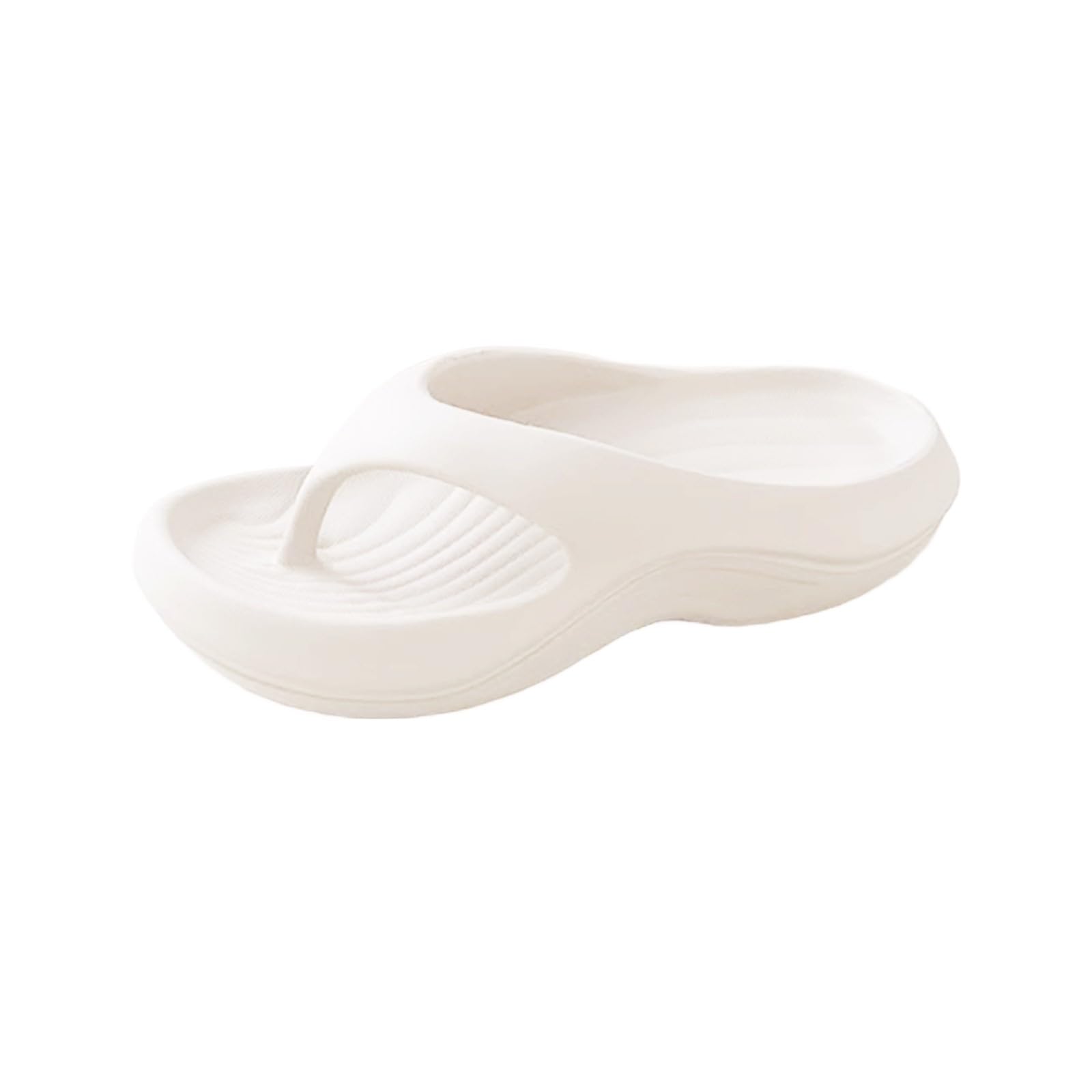 Chanclas mujer verano mar - Chanclas mujer con cuña para playa zapatillas bajas clip dedos slippers goma ligera zapatillas antideslizantes cómodas y resistentes sandalias unisex de interior y exterior