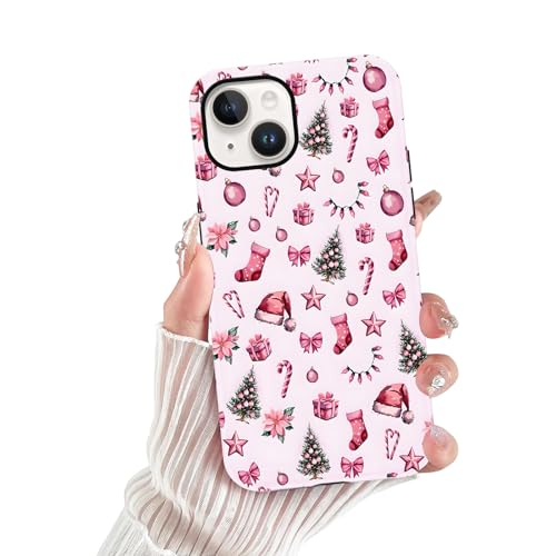 RUMDEY NX}Xc[ X}zP[X iPhone 13 / iPhone 14 P[X 6.1C`A킢sN NX}X LfB{E p^[ fUC gѓdbJo[ n[h PC ϏՌ \tg TPU 2-in-1 }bgی 