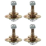 Vis de roulement pour fauteuil inclinable : spécialement conçues pour les chaises à bascule et inclinables, ces poulies filetées M8 restaurent les mouvements sans effort et réduisent la friction, offrant une durabilité durable dans le cadre d'une utilisation régulière tout en conservant la structure et le charme d'origine de la chaise