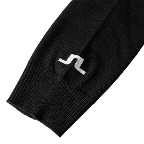2023 J.Lindeberg Lymann Knitted Golf Sweater Black Large4