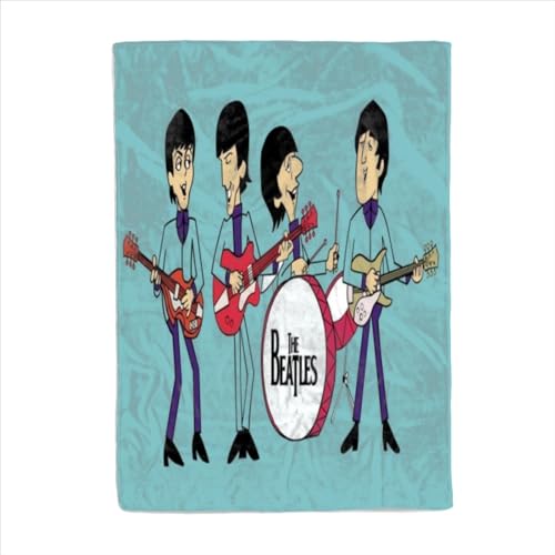 Couverture en Flanelle Imprimée en 3D The Beatles Couverture Polaire Automne et Hiver Couverture Confortable Moelleuse Douce et Chaude Couvertures en Peluche Canapé-Lit Couverture de Canapé 100x130cm - Les Beatles, Paul McCartney, John Lennon, RIngo Starr, George Harrison Couverture en Flanelle Imprimée en 3D The Beatles Couverture Polaire Automne et Hiver Couverture Confortable Moelleuse Douce et Chaude Couvertures en Peluche Canapé-Lit Couverture de Canapé 100x130cm – Image 8