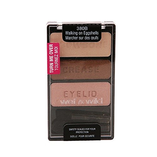 Wet n Wild Color Icon Collection Eyeshadow Trio, Walking On Eggshells [380B], 1 ea (Pack of 2)