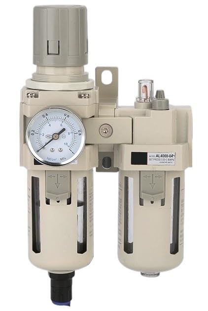 Separador de aceite y agua automático AC4010-04D para purificación de aire neumático