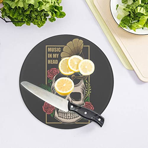 Planche à découper verre trempé 20 cm pour protéger le plan de travail - 5