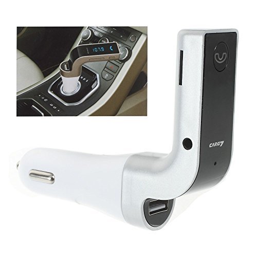 ApeCases® Certified CARG7 LED Display Bluetooth Handsfree Car Kit FM