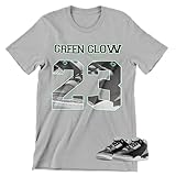 Shirt to Match Jordan 3 Green Glow Sneakers, Men's Graphic Tee.