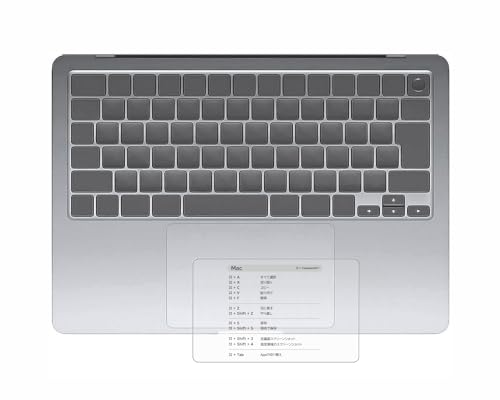 ClearView MacBook Air 13.6 2024 M3 / 2022 M2pm}bg ˒ጸn V[gJbgL[ vg ^b`pbhpیtB CAX { mubNn