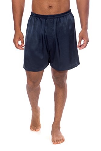 TexereSilk Men's Boxer - XX-Large - Midnight Blue