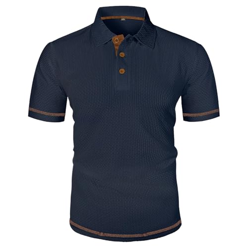 Chemise de golf classique pour homme idéale pour l'été et les loisirs